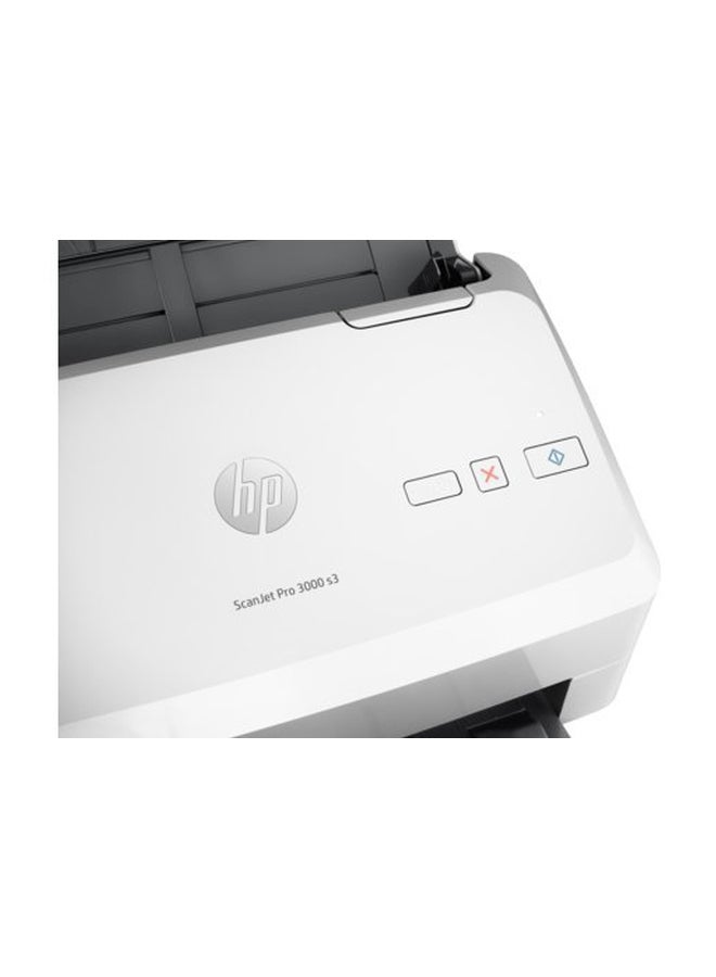 HP - L2753A ScanJet Pro 3000 S3 Sheet-Feed Document Scanner White - Image 1
