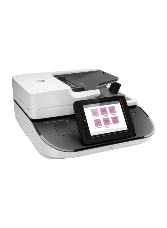 HP جهاز إرسال رقمي ديجيتال سيندر فلو 8500 fn2 مع خاصية تكامل الأجهزة أبيض/أسود - Image 3