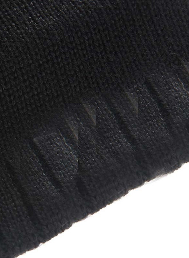 Knitted Acrylic Cap Black - v1568211443/N29383103V_2