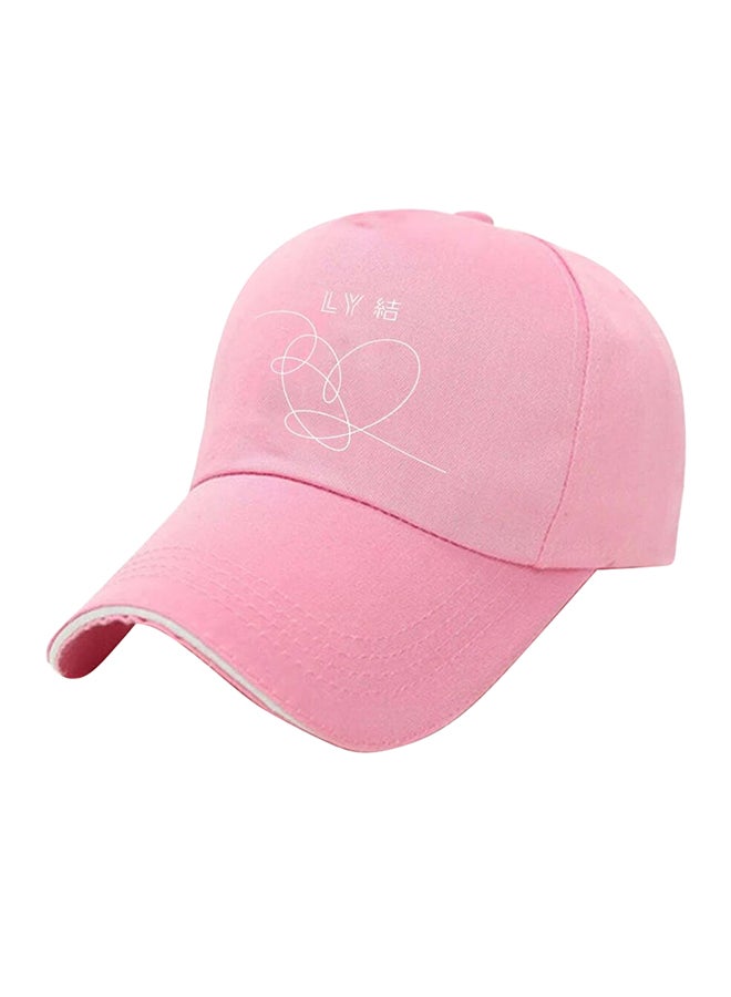 Printed Baseball Cap Pink - v1568211481/N29383269V_1