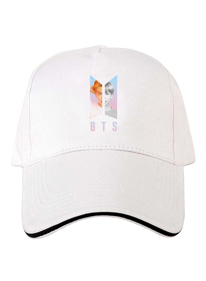 Cotton Baseball Cap White