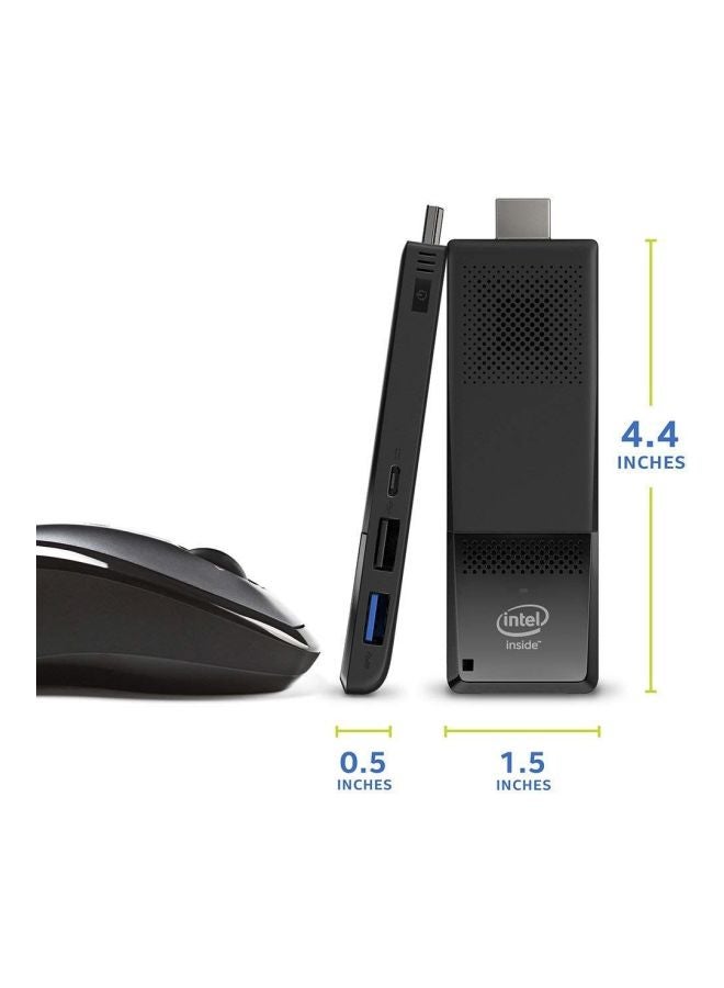 Intel - Compute Stick PC, Atom Processor/2GB RAM/32GB HDD/Intel HD Graphics Black - Image 1