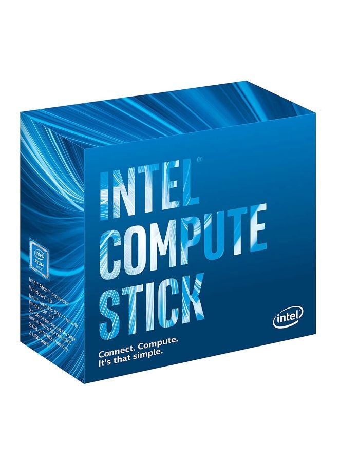 Intel - Compute Stick PC, Atom Processor/2GB RAM/32GB HDD/Intel HD Graphics Black - Image 1