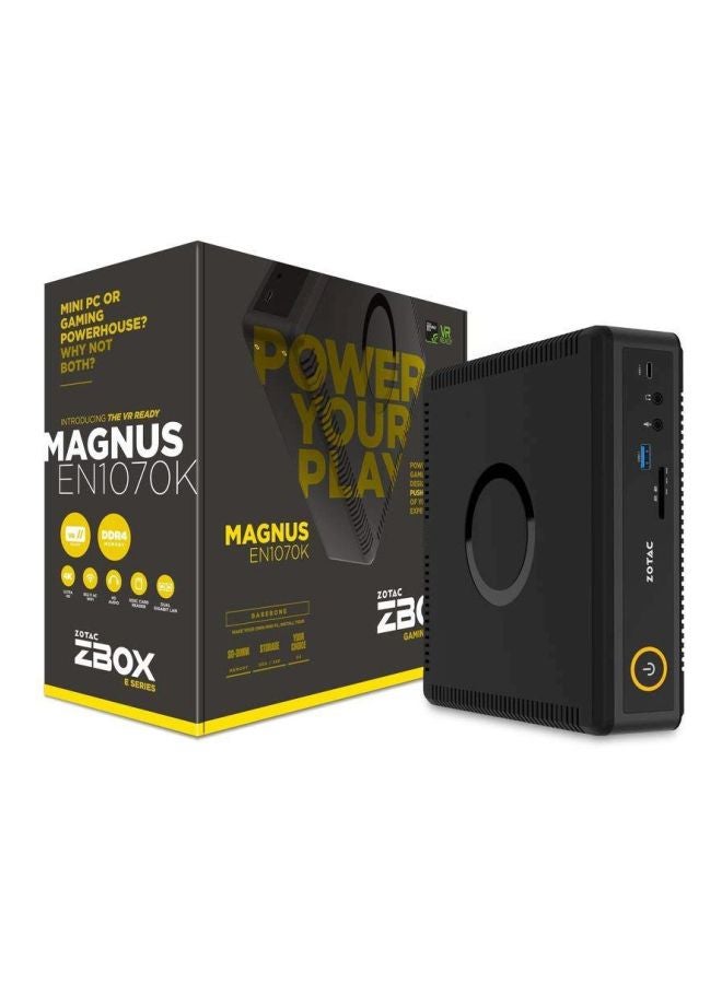 ZOTAC - Zbox Mini PC With Core i5 Processor/8GB RAM/8GB NVIDIA GeForce GTX 1070 Graphic Card Black - Image 1