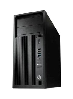 HP Z240 Tower PC, Core-i7, 8GB RAM/1TB HDD/Intel HD Graphics Black  - Image 1