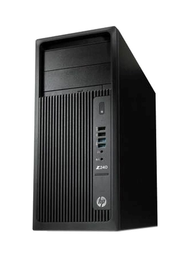 HP - Z240 Tower PC, Core-i7, 8GB RAM/1TB HDD/Intel HD Graphics Black - Image 1