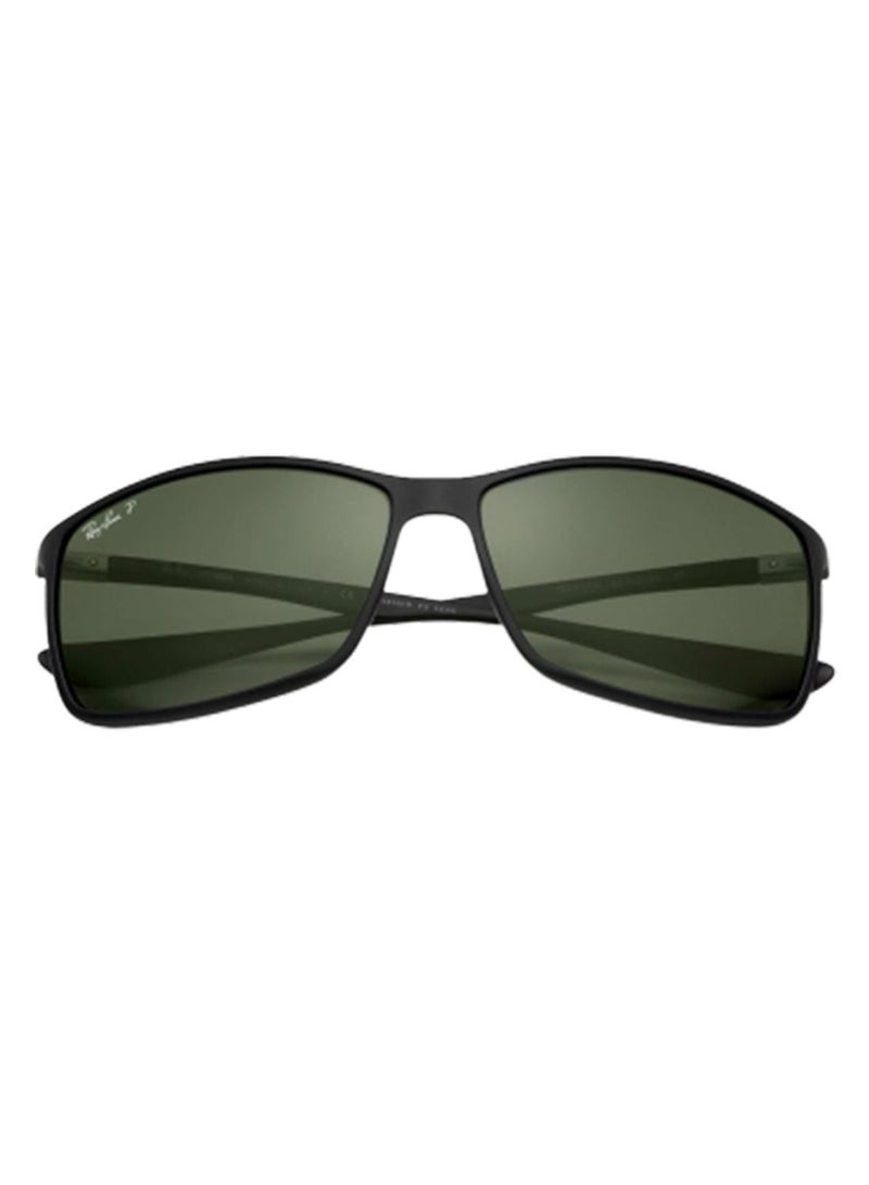 راي بان نظارة شمسية بإطار مستطيل للرجال - Image 2