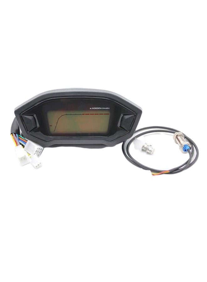 Generic Universal Digital Motorcycle Speedometer Indicator 