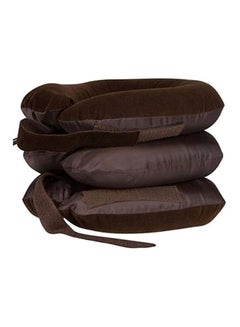 Lwazem Neck Cervical Traction Device Suede Dark Brown  - Image 2