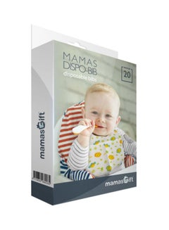 Mamas Gift Pack Of 20 Disposable Bibs 