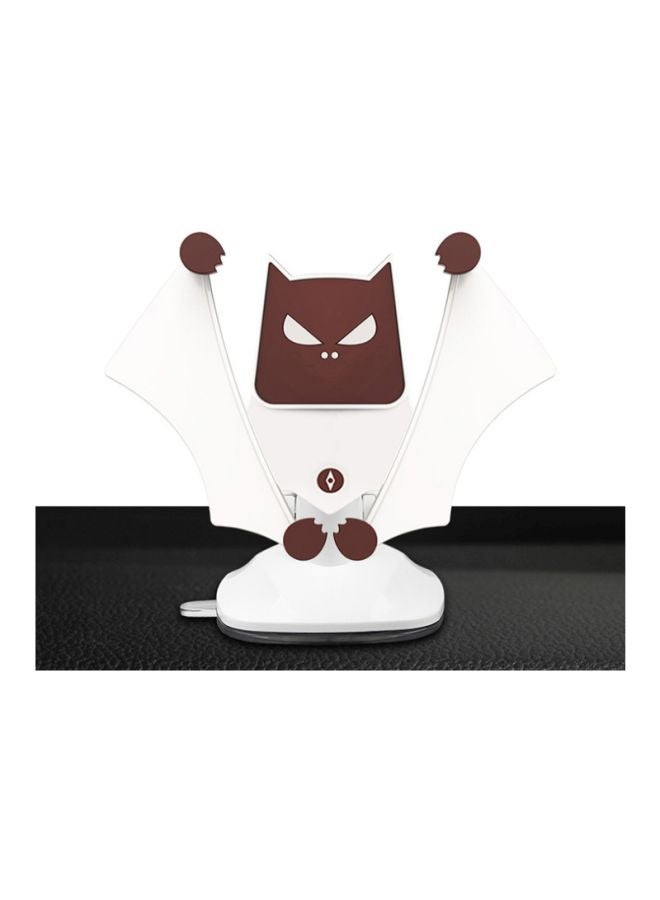 Universal Mobile Phone Car Mount White/Brown