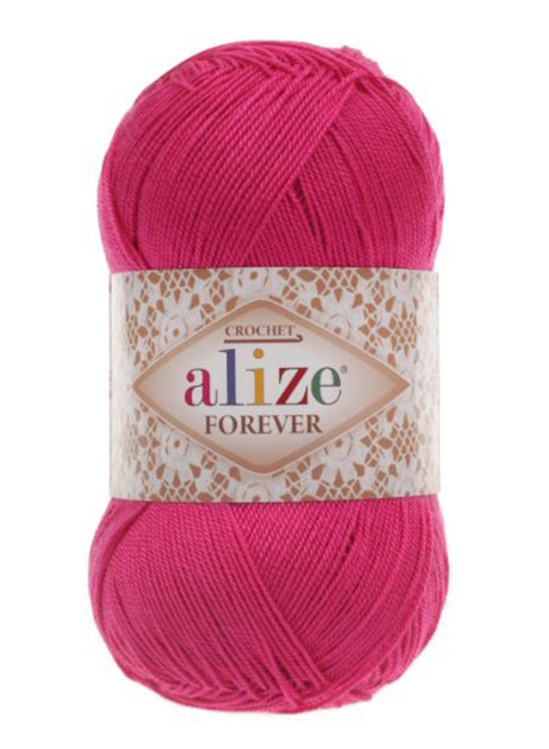 ALIZE Forever Hand Knitting Yarn 149 Hot Pink 300meter
