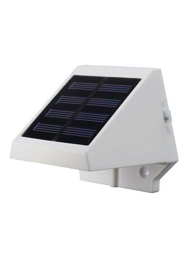 مجموعة مصابيح بصمامات باعثة للضوء تعمل بالطاقة الشمسية للسلالم والسور والحديقة مكونة من 4 قطع متعدد الألوان - Image 1