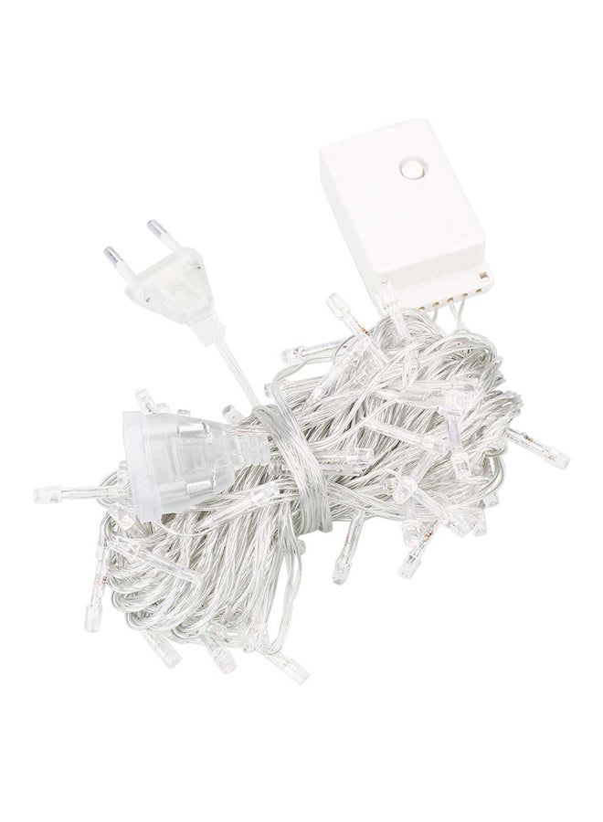شريط أضواء LED لتزيين الحفلات شفاف 10متر - Image 1