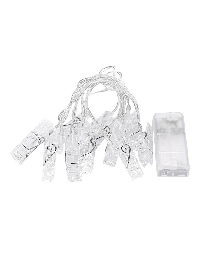 LED Photo Clip Light String Fairy Lights Gold 1.5meter - Image 1