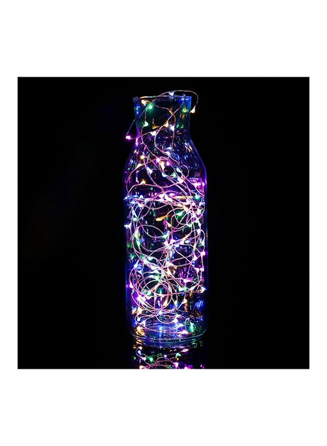 شريط إضاءة رائع بعدد 30 مصباح LED يتميز بسطوع فائق وبسلك من النحاس متعدد الألوان 3متر - Image 2