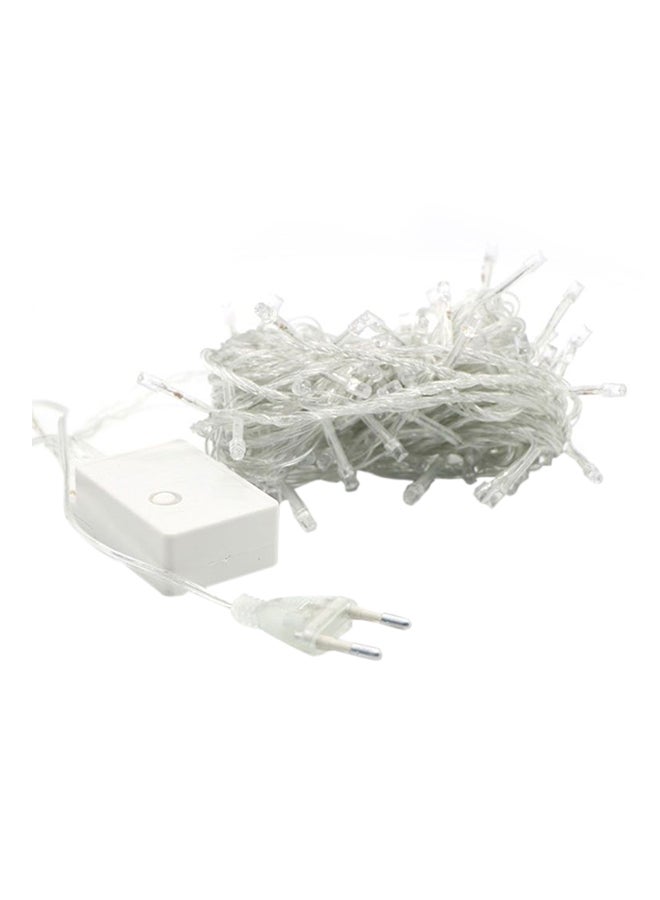 100 LED Fairy Romantic Wedding String Lights Yellow 10meter - Image 1