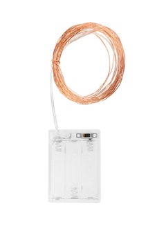 Generic 100 LED Outdoor Xmas Décor Copper Wire Super Bright Lights Pink 10meter  - Image 1