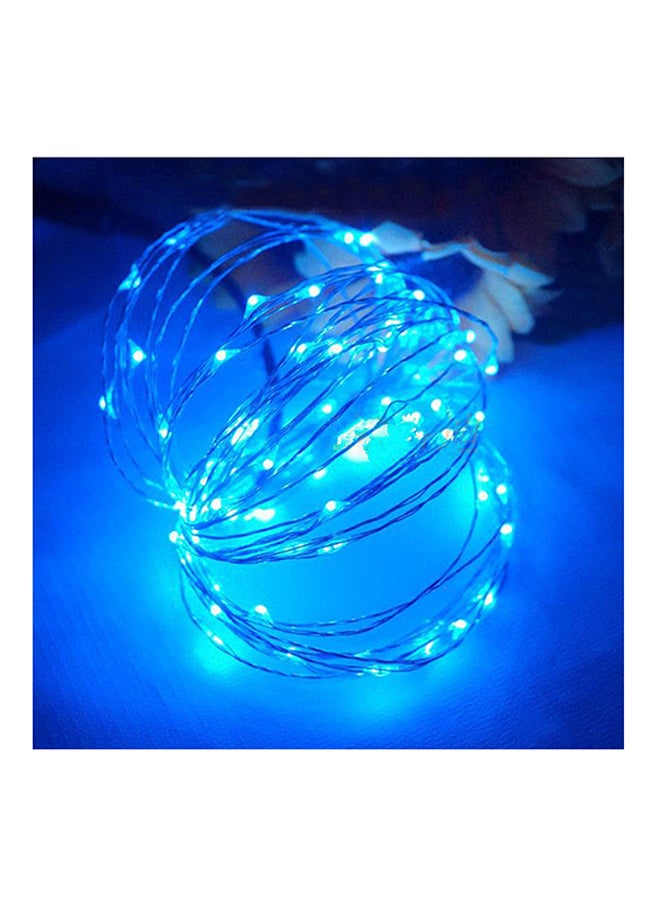 Generic 30 LED Fairy Bright Copper Wire Xmas Decor Yard Lights Blue 3meter 