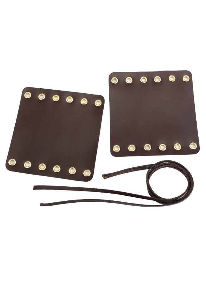 Generic 2-Piece Motorcycle Hand Grip Throttle Wrap Cover Set With Rope