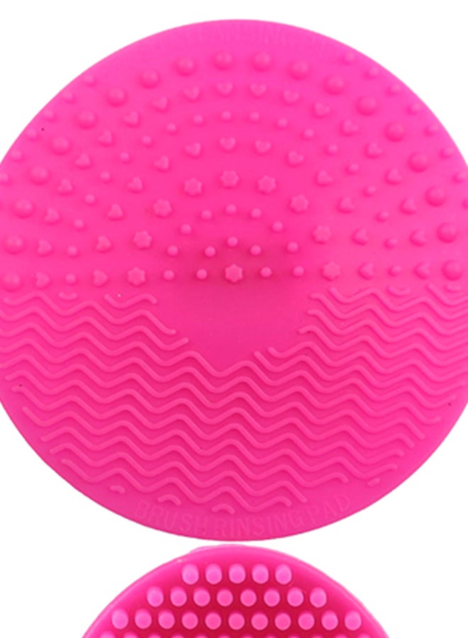 Generic Egg Shape Washing Brush Cleaner Pink  - Image 2