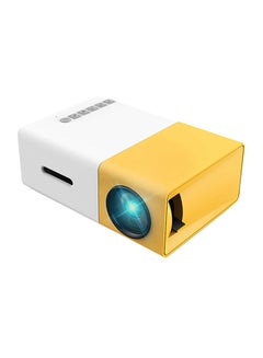 ماركة غير محددة جهاز بروجيكتور LED صغير بمنفذ SVGA بقدرة 400 شمعة V2344EU أبيض/ أصفر/ أسود  - Image 2