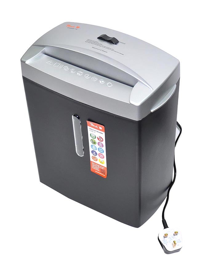 Peach Multifunction Strip Cut Paper Shredder Multicolour - Image 1