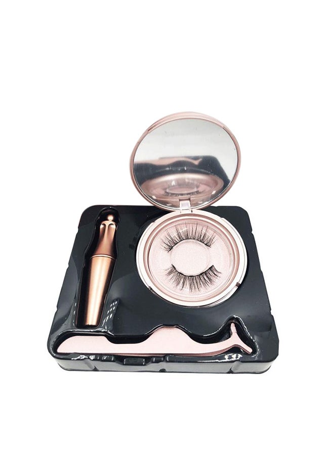 ماجنيتك طقم مكون من رموش مستعارة وقلم تحديد عيون سائل أسود - Image 1