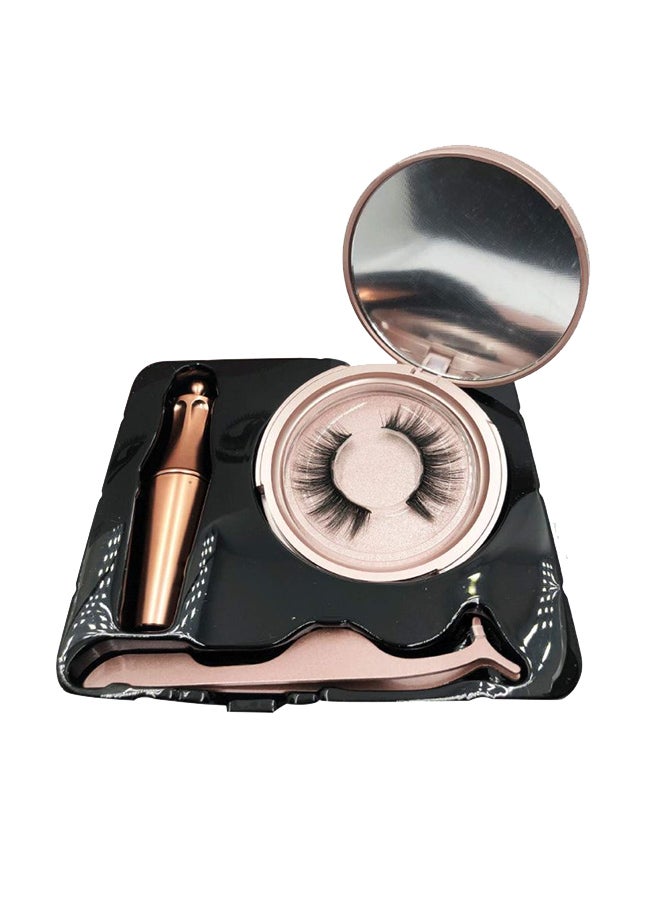 ماجنيتك طقم مكون من رموش مستعارة وقلم تحديد عيون سائل أسود - Image 1