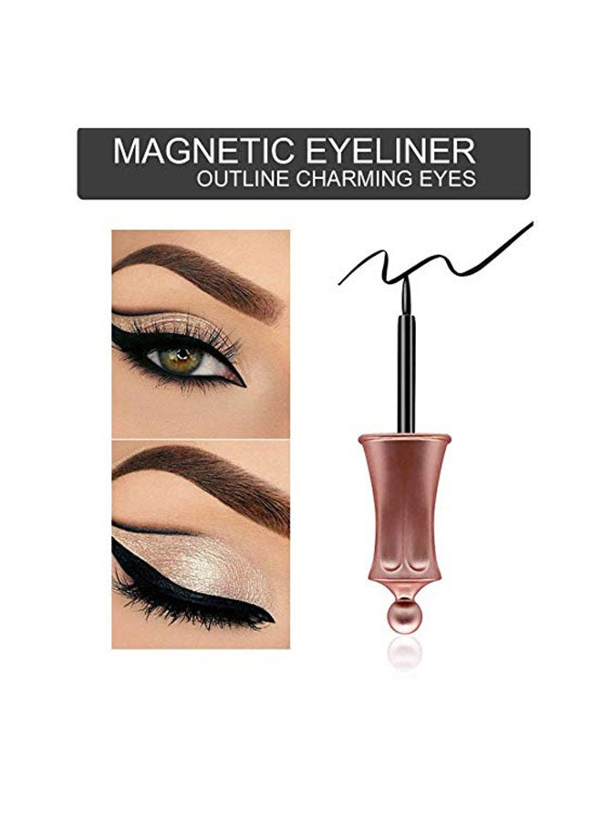 ماجنيتك طقم مكون من رموش مستعارة وقلم تحديد عيون سائل أسود - Image 3