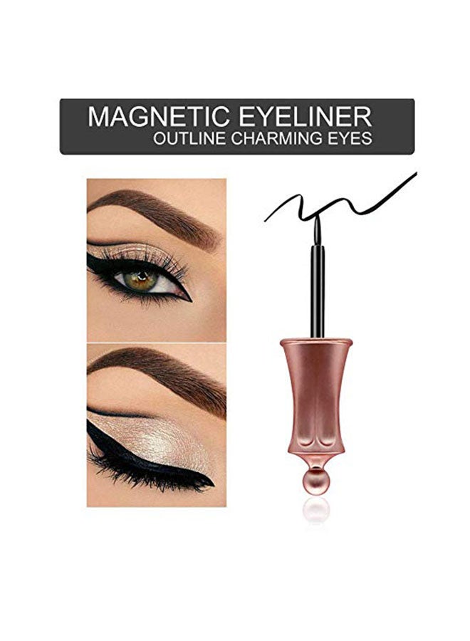 ماجنيتك طقم مكون من رموش مستعارة وقلم تحديد عيون سائل أسود - Image 3