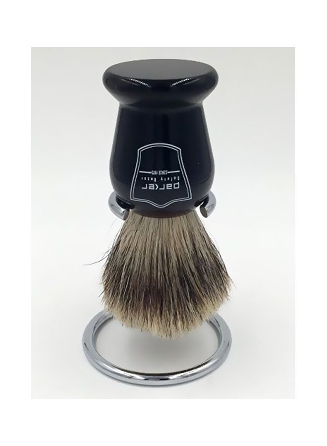 سوبر سيفتي رايزرز حامل فرشاة الحلاقة فضي 2.75بوصة - Image 2