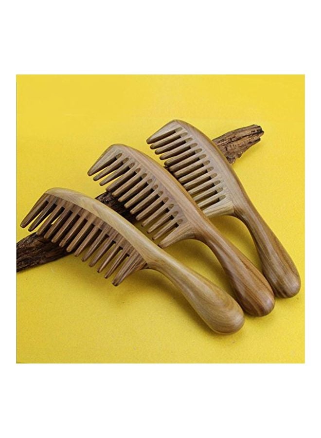 2-Piece Wooden Hair Comb Multicolour - v1568272247/N29303082A_2