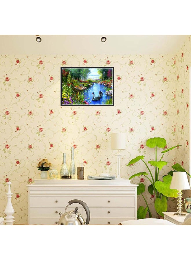 لوحة للزينة بتصميم أحجار الراين متعدد الألوان - Image 3