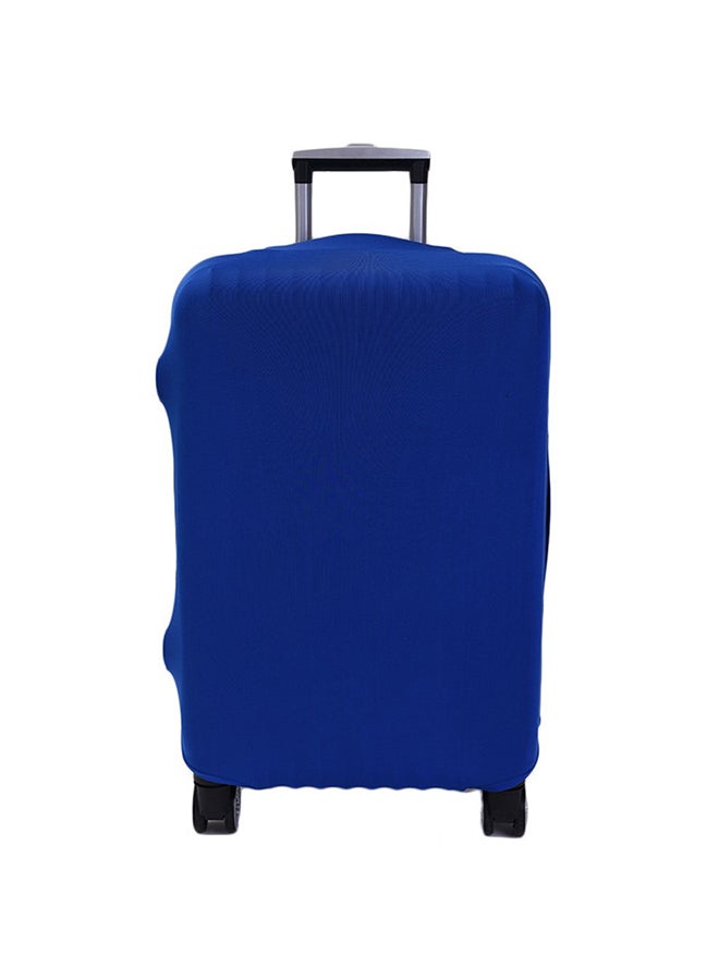 غطاء لحماية حقيبة السفر من الغبار أزرق