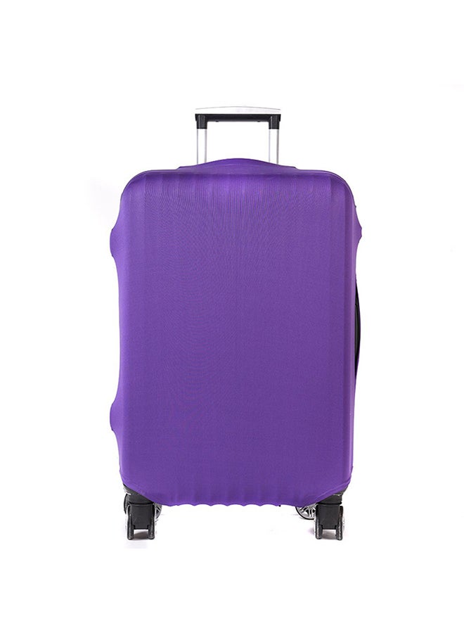 غطاء لحماية حقيبة السفر من الغبار أرجواني