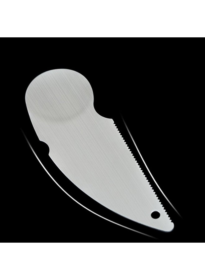 2-In-1 Kitchen Kiwi Fruit Knife Silver  - Image 2
