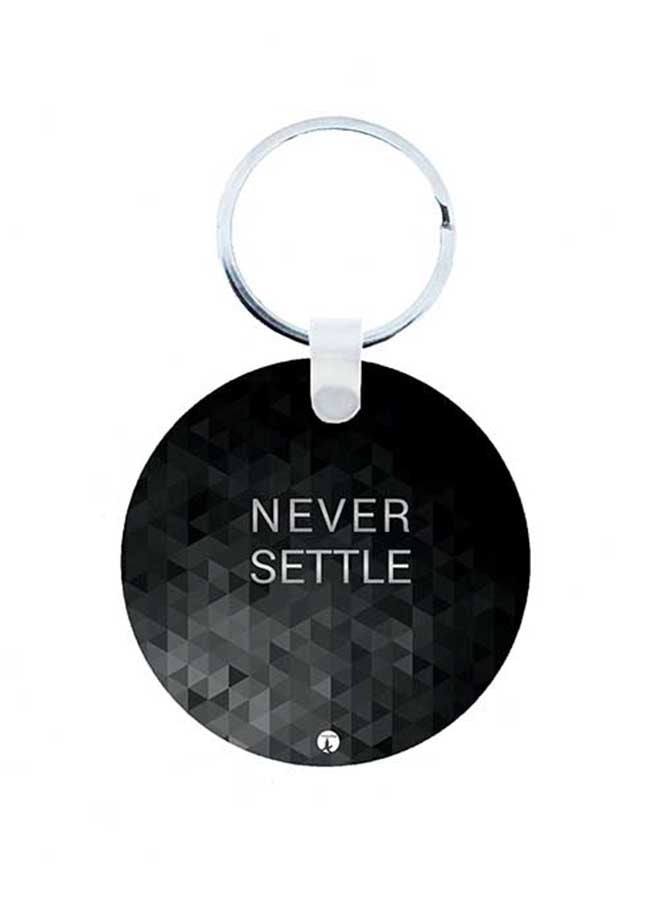 BP English Phrases Wooden Keychain