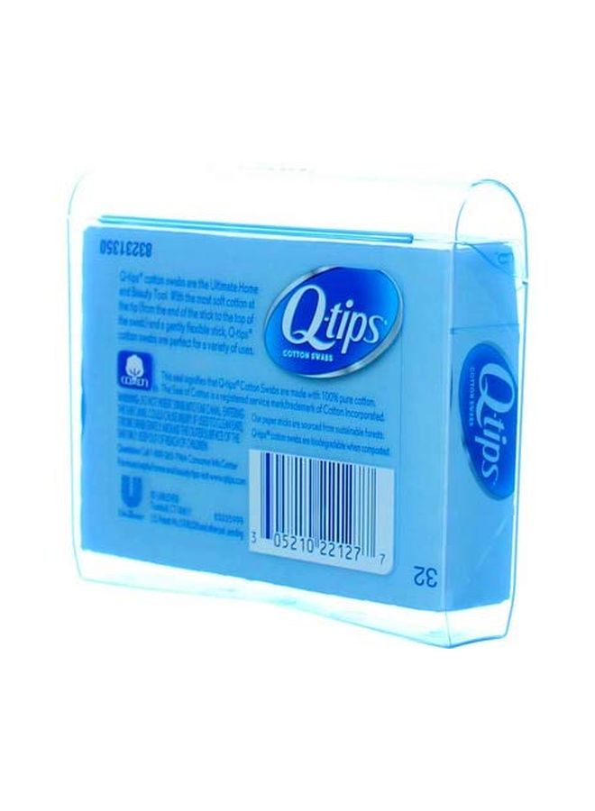 كيو-تيبس مجموعة أعواد قطنية مكونة من 30 قطعة أبيض - Image 2