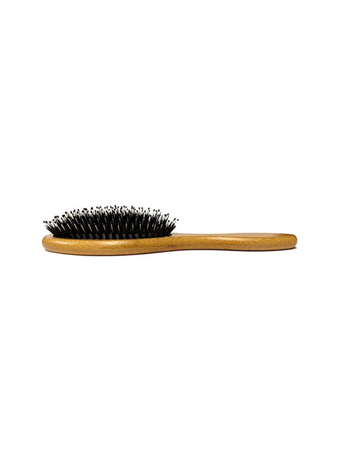 bossman Wooden Hair Brush Beige/Black - Image 2