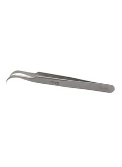 FEITA Stainless Steel Curved Tweezer Silver  - Image 1