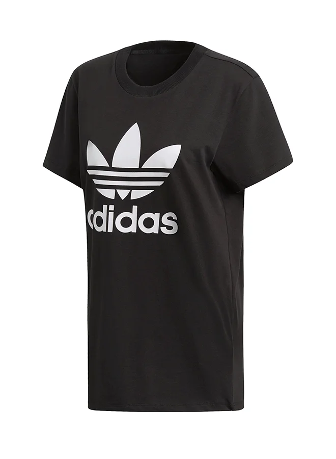 adidas Originals Boyfriend Trefoil Tshirt Black/White