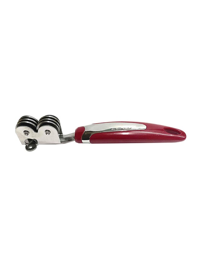 BITA Stainless Steel Knife Sharpener Red/Silver 20centimeter - Image 1