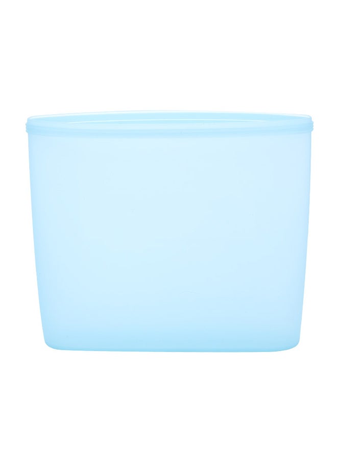2-Piece Reusable Food Storage Container Set Blue 17 x 4 x 15cm  - Image 1