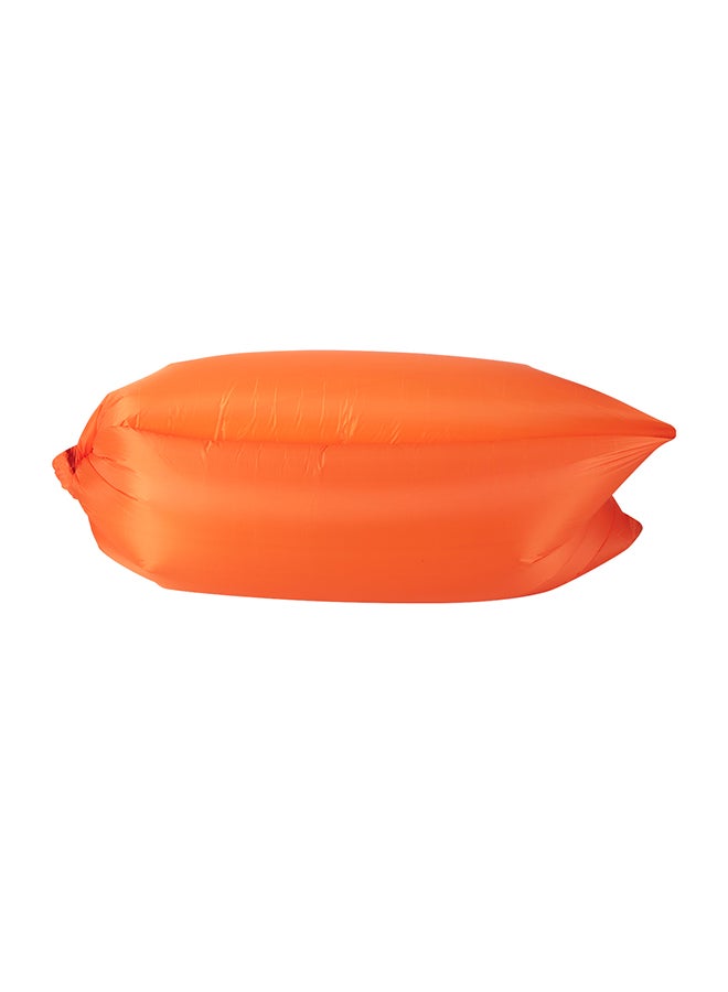 Generic - Inflatable Lounger Waterproof Air Mattresses Sofa Orange 39 x 6.8 x 17cm - Image 1