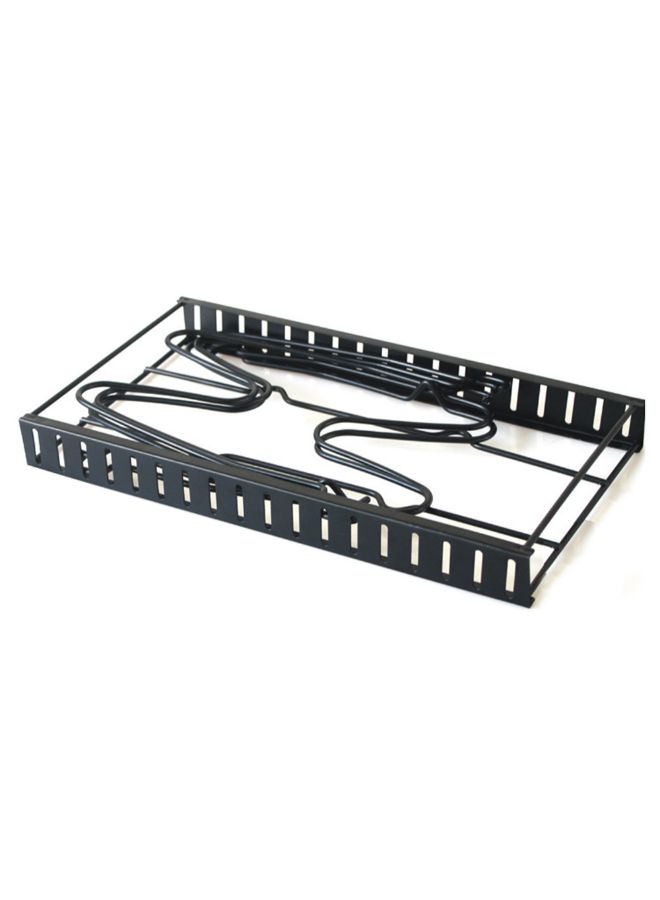 Maston - 5-Layer Pan And Pot Lid Rack Organizer Black 38.5 x 4.3 x 21centimeter - Image 1
