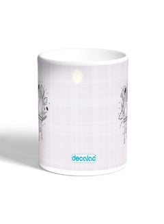 Decalac Sparrow House Printed Coffee Mug Grey/Black  - Image 2