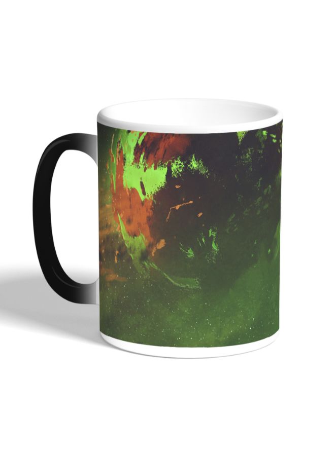 ديكالاك مج قهوة مزين بطبعة رحلة إلى الفضاء متعدد الألوان - Image 3