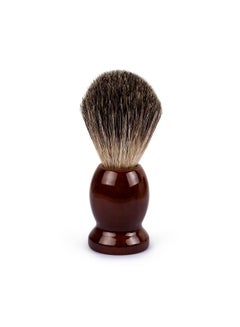 QSHAVE Badger Hair Shaving Brush Brown  - Image 2