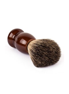 QSHAVE Badger Hair Shaving Brush Brown  - Image 3